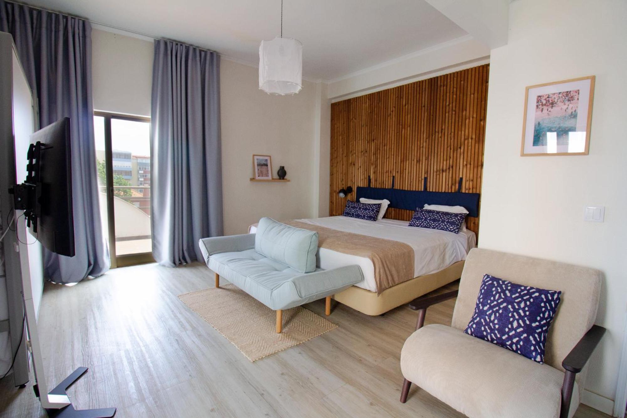 Wot Costa Da Caparica Hotel Eksteriør billede